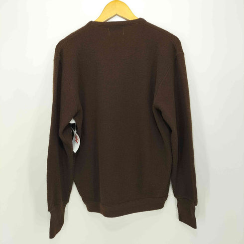 アイゾッドラコステ IZOD LACOSTE 70-80s ユニオンチケット ワンポイント刺繍 Vネック L/S アクリルニット レディース import:L