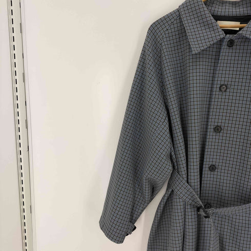 ネオンサイン NEON SIGN Bal Collar Coat ハウンドトゥースバルカラーコート メンズ 46
