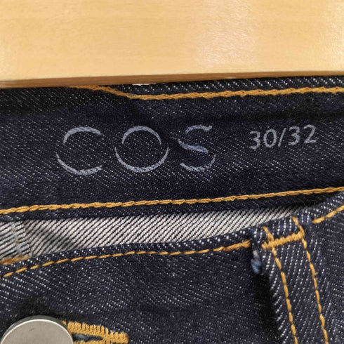 コス COS ボタンフライ セルビッチ デニムパンツ メンズ 30/32
