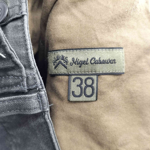 ナイジェルケーボン NIGEL CABOURN ARMY CARGO PANT PEALING PRINT メンズ 38