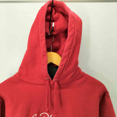 シュプリーム Supreme 18AW classic script hooded sweatshirt メンズ JPN:L