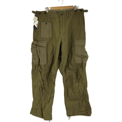 ナイジェルケーボン NIGEL CABOURN ARMY CARGO PANT NANO PIGMENT HERRINGBONE TWILL メンズ 38