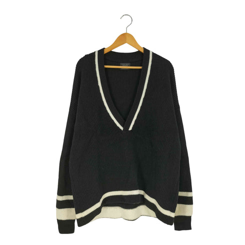 ザラマン ZARA MAN Vネック コットンニット チルデンニット メンズ import:M
