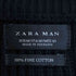 ザラマン ZARA MAN Vネック コットンニット チルデンニット メンズ import:M
