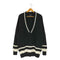 ザラマン ZARA MAN Vネック コットンニット チルデンニット メンズ import:S