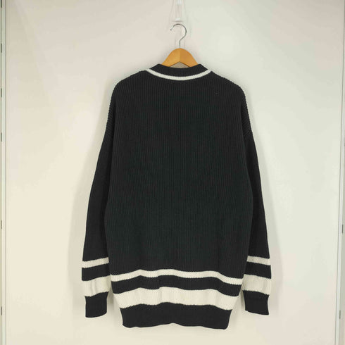 ザラマン ZARA MAN Vネック コットンニット チルデンニット メンズ import:S