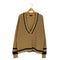 ザラマン ZARA MAN Vネック コットンニット チルデンニット メンズ import:S