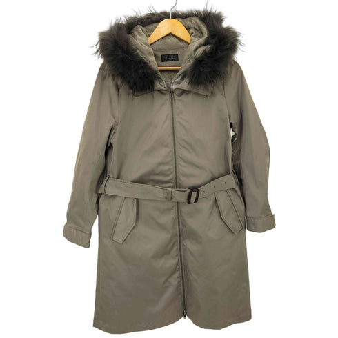 バーニーズニューヨーク BARNEYS NEWYORK ライナー付きファーコート レディース 38