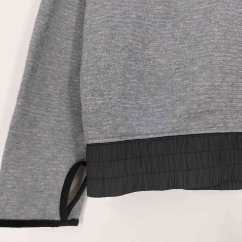 ナイキ NIKE ロゴプリント 素材切替 クルーネックスウェット メンズ import:L