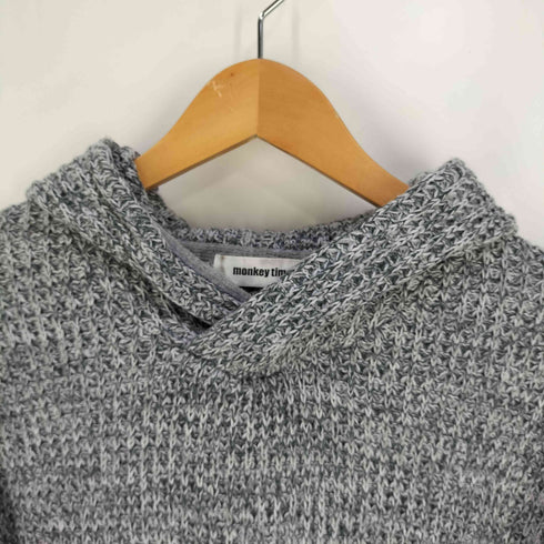 モンキータイム MONKEY TIME PE WFL OVERSIZED HOODIE ニット パーカー メンズ JPN:M