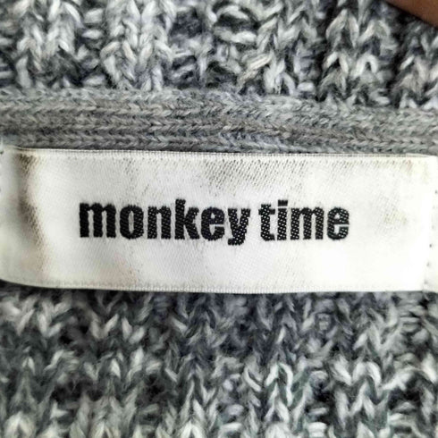 モンキータイム MONKEY TIME PE WFL OVERSIZED HOODIE ニット パーカー メンズ JPN:M