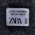 ザラ ZARA ボーダー アクリルポリ シャギーニット メンズ import:L