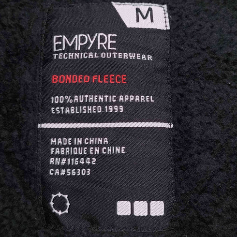 EMPYRE チェック柄ジップブルゾン メンズ JPN:M