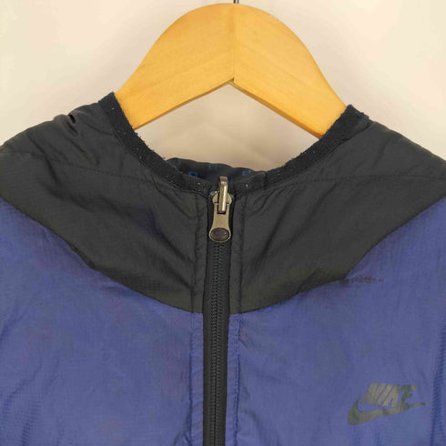 ナイキ NIKE ロゴプリント リバーシブル フーデッドダウンジャケット メンズ import:S