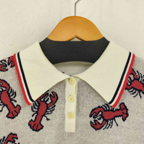 ジェイクルー J.CREW THE REEDS lobster polo sweater レディース import:S