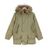 ウールリッチ WOOLRICH 別注 USA製 コヨーテファー アークティックパーカー フーデッド ダウンジャケット メンズ import:M