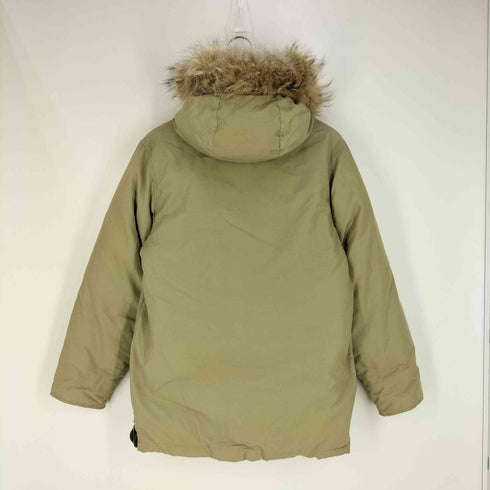 ウールリッチ WOOLRICH 別注 USA製 コヨーテファー アークティックパーカー フーデッド ダウンジャケット メンズ import:M