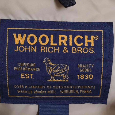 ウールリッチ WOOLRICH 別注 USA製 コヨーテファー アークティックパーカー フーデッド ダウンジャケット メンズ import:M