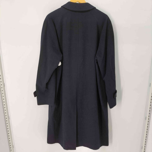 アクアスキュータム AQUASCUTUM カシミヤ混 比翼ウールステンカラーコート メンズ UK:38
