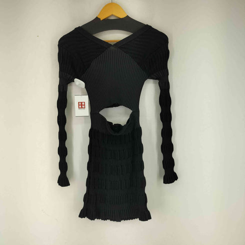 FETICO 23SS STRIPE KNIT CARDIGAN ニットワンピース レディース FREE
