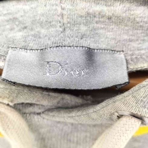 ディオールオム Dior HOMME イタリア製 08SS ラインデザインプルオーバーパーカー メンズ