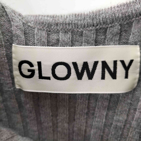 glowny アシンメトリーニット レディース FREE