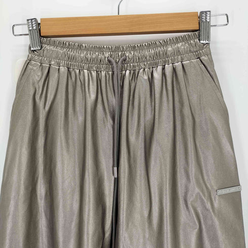 プランクプロジェクト PRANK PROJECT Synthetic Leather Voluminous Wide Pants レディース 34
