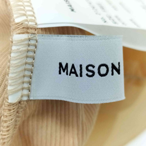 メゾンスペシャル MAISON SPECIAL Sheer Drape layered Tank Top レディース FREE