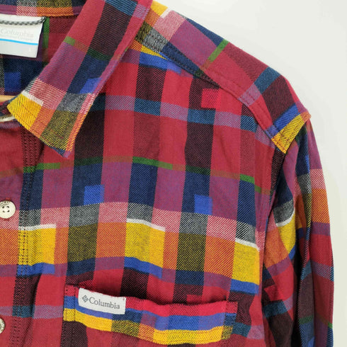 コロンビア Columbia ボルダー リッジ ロング スリーブ フランネルシャツ メンズ import:L