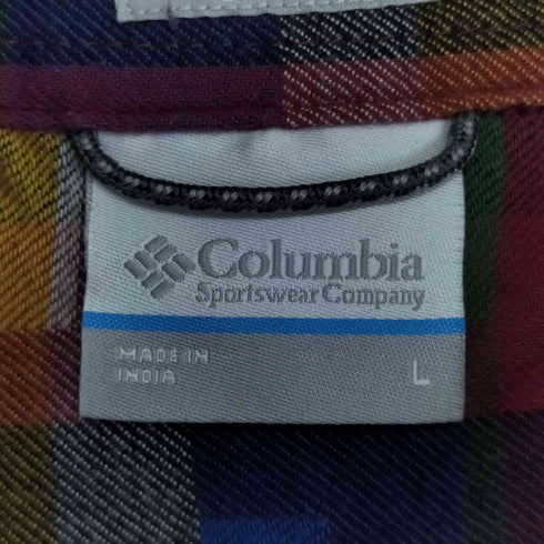 コロンビア Columbia ボルダー リッジ ロング スリーブ フランネルシャツ メンズ import:L