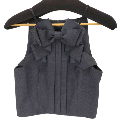 SHUSHU/TONG 3D BOW NECKLINE SHORT TOP レディース JPN:S