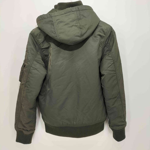 アルファインダストリーズ ALPHA INDUSTRIES TA1260 HOODED RIB TA1260-076 フライトジャケット メンズ import:M
