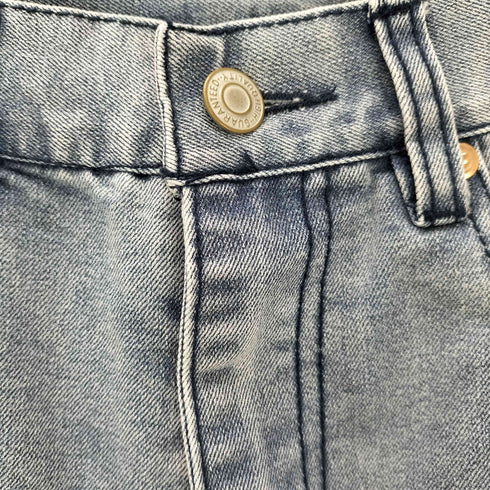 モノマート MONO-MART ヴィンテージメイクバギーセミワイドデニムパンツ メンズ JPN:XS