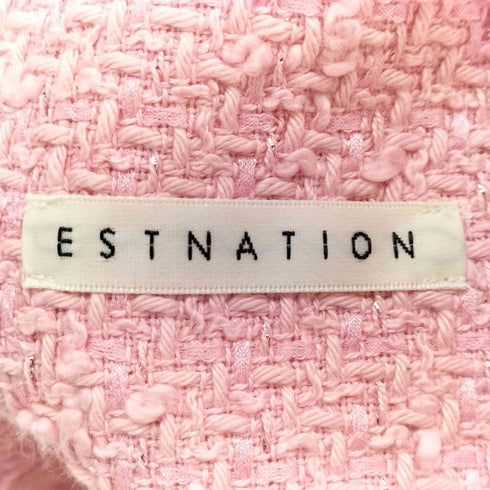 エストネーション ESTNATION ファンシーツィードオールインワン レディース 38