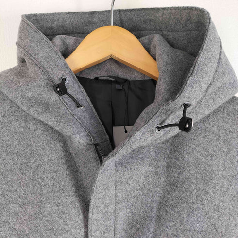 ボリーニ BOLINI カシミアタッチ ウール 比翼ジップコート メンズ 48