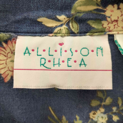 allison rhea フラワープリント オープンカラーシャツ レディース JPN:M