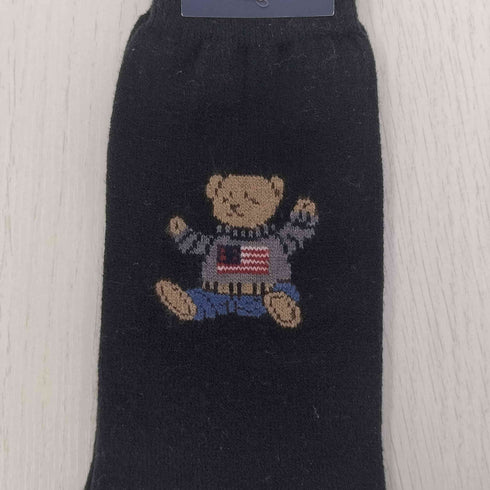 ポロバイラルフローレン Polo by RALPH LAUREN ポロベア刺繍 ソックス メンズ 25-26cm