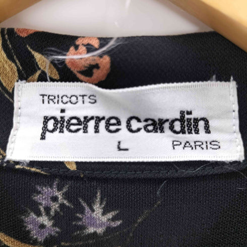 ピエールカルダン pierre cardin フラワープリントシャツ レディース