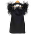 P.A.R.O.S.H Abito feather-detail dress レディース JPN:S