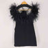 P.A.R.O.S.H Abito feather-detail dress レディース JPN:S