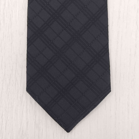 バーバリーブラックレーベル BURBERRY BLACK LABEL チェック シルク ネクタイ メンズ