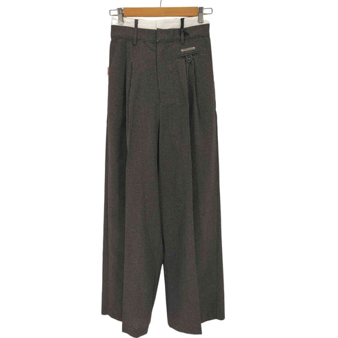 プランクプロジェクト PRANK PROJECT Melange Tuck Voluminous Pants レディース 38