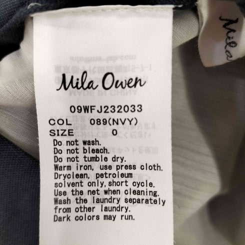 ミラオーウェン Mila Owen 23SS 2サイズリネン金釦ブレザー レディース JPN:0