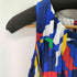 ポロラルフローレン POLO RALPH LAUREN 幾何学模様 ノースリーブプリーツワンピース レディース 14