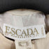 エスカーダ ESCADA ウール ノーカラーコート 金釦 レディース 38