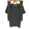 ジョンローレンスサリバン JOHN LAWRENCE SULLIVAN Shoulder patch rib knit sweater with gloves レディース JPN:S