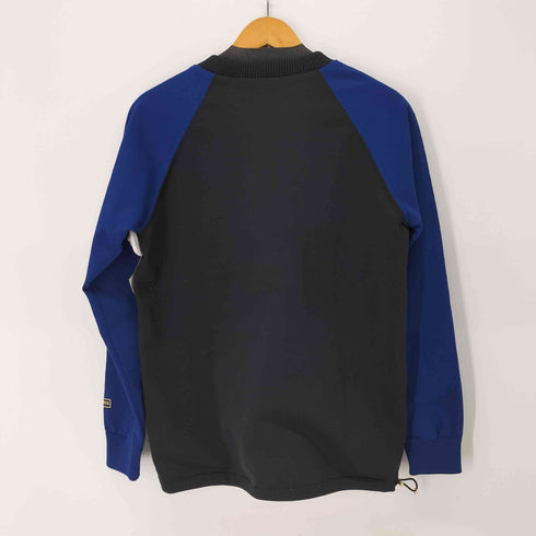 マークアンドロナ MARK&LONA Mercury Performance Knit Outer ロゴ刺繍バイカラーニットプルオーバー メンズ JPN:46