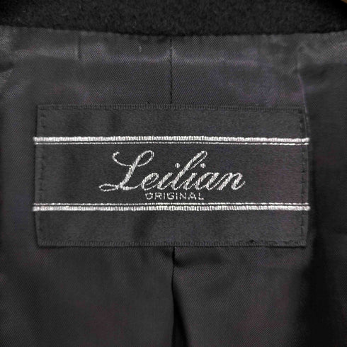 レリアン Leilian アンゴラ混 ステンカラーコート レディース JPN:9号