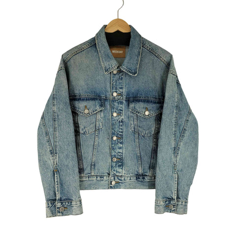 ウィークデイ WEEKDAY トラッカーデニムジャケット レディース JPN:S