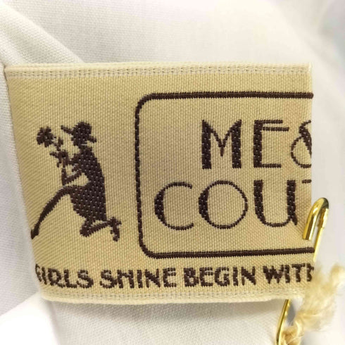 ME COUTURE レースアップビスチェ レディース 0